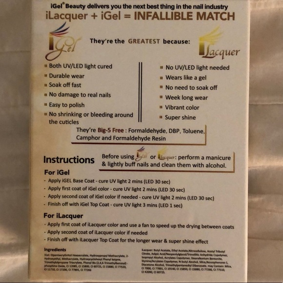 N E W - two gel polishes - Picture 2 of 2